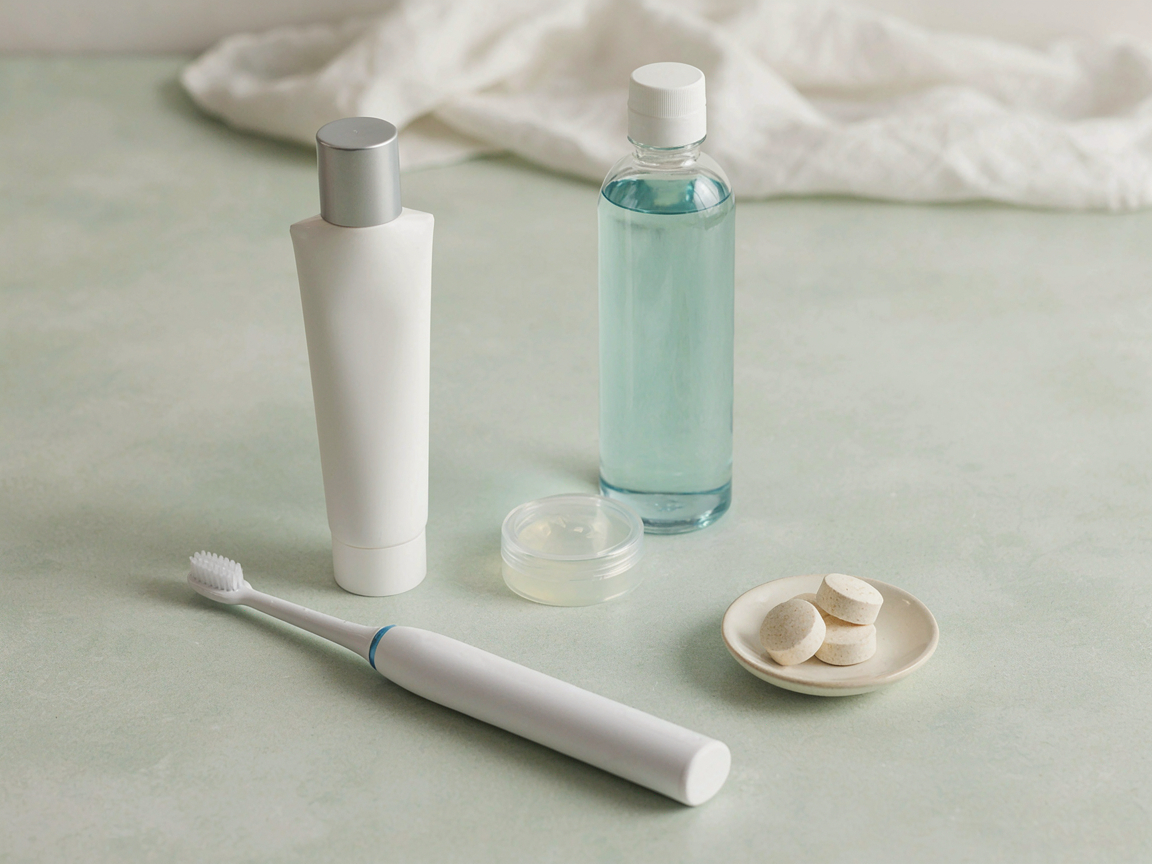 Dental products used to support remineralisation for people experiencing dry mouth